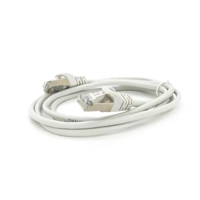 Патч-корд 1.5м FTP cat.5e, CU, RJ45, grey Merlion (PCM-CU-5E/1.5G) изображение 2