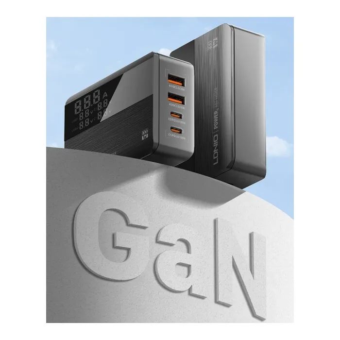 Зарядное устройство LDNIO 2xUSB-C PD100W + 2xUSB GaN (A4809C) изображение 2