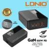 Зарядное устройство LDNIO 2xUSB-C PD100W + 2xUSB GaN (A4809C) изображение 9
