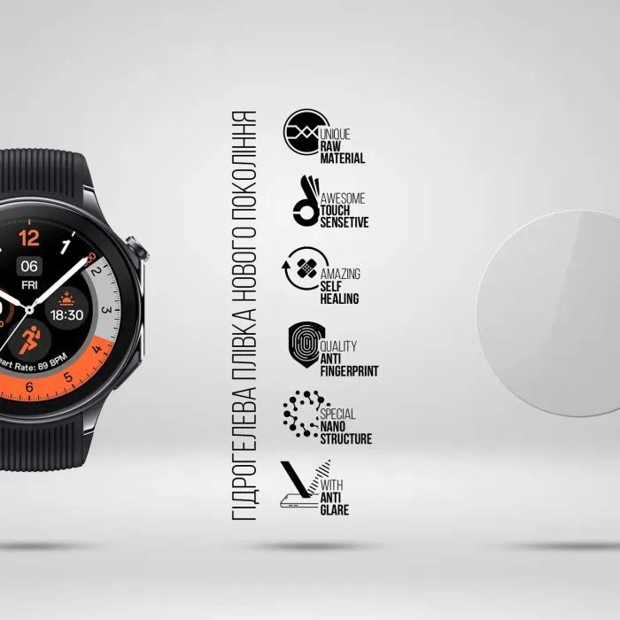 Плівка захисна Armorstandart Matte hydrogel OPPO Watch X 6 pcs (ARM92082) зображення 2