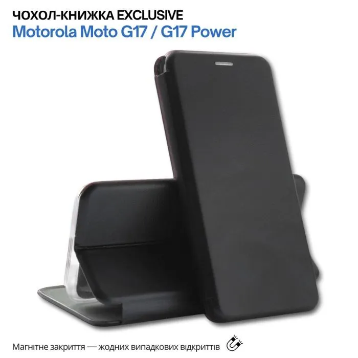 Чехол для мобильного телефона BeCover Exclusive Motorola Moto G17 / G17 Power Black (715928) изображение 2