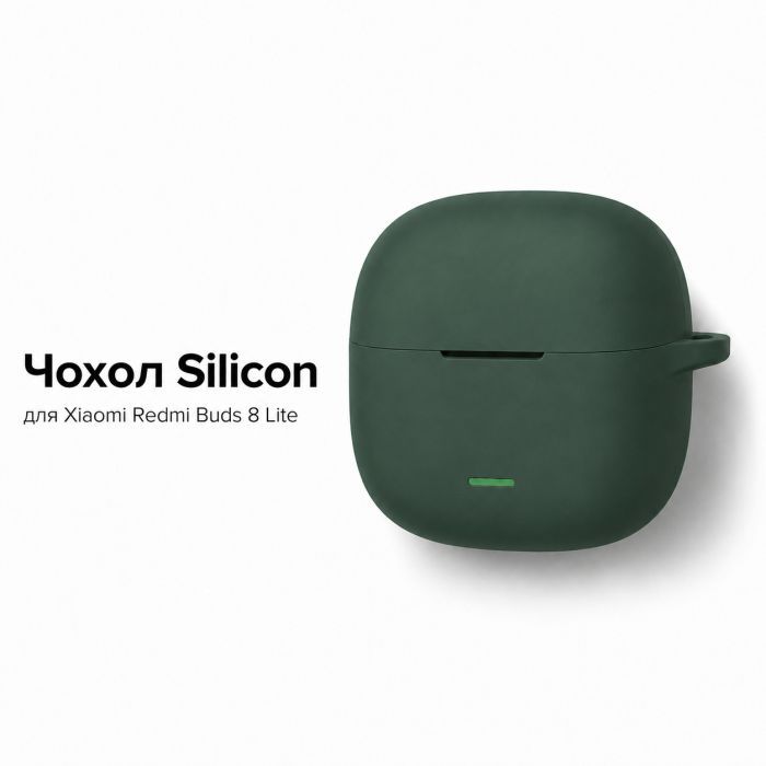 Чехол для наушников BeCover Silicon для Xiaomi Redmi Buds 8 Lite Black (715904) изображение 2