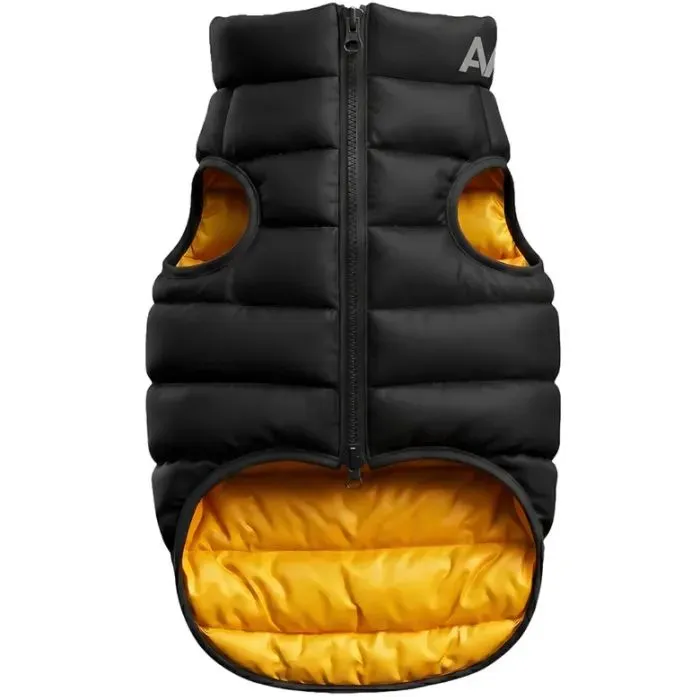Курточка для тварин Airy Vest двостороння жовто-чорна XS30 (1546) зображення 2
