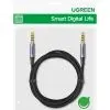 Кабель мультимедійний 3.5mm M to 3.5mm M 1.5m (4pin) AV183 gray Ugreen (20497) зображення 3