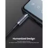 Кабель мультимедійний 3.5mm M to 3.5mm M 1.5m (4pin) AV183 gray Ugreen (20497) зображення 5
