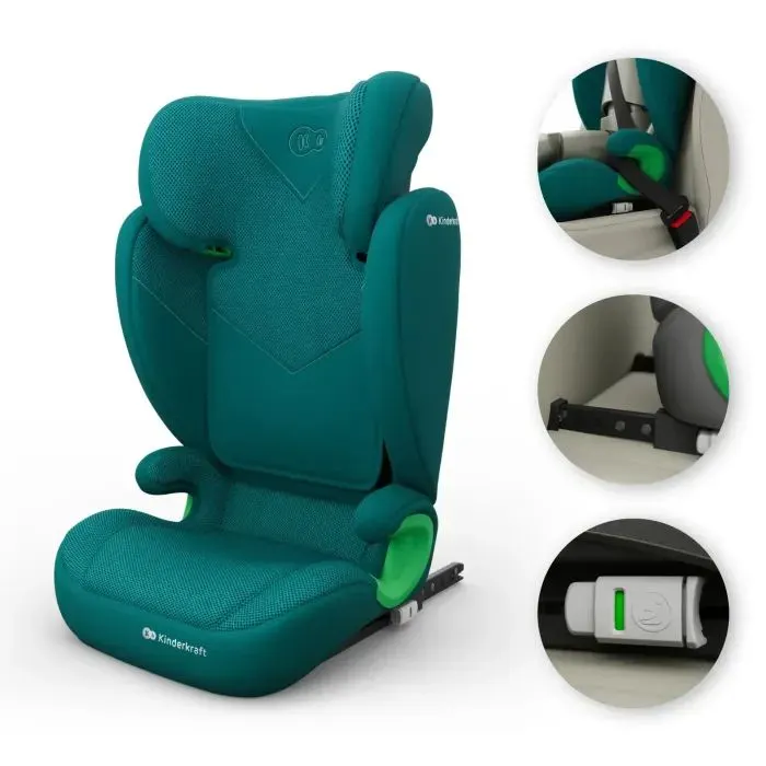 Автокресло Kinderkraft Junior Fix 2 Plus i-Size Green (KCJUFI20GREPL0N) (5902533931163) изображение 10