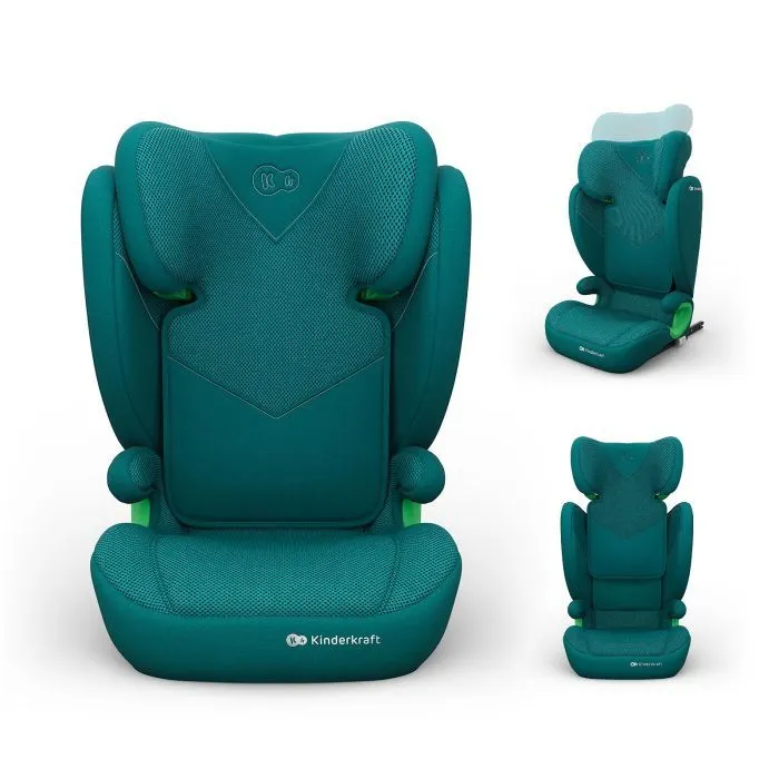 Автокресло Kinderkraft Junior Fix 2 Plus i-Size Green (KCJUFI20GREPL0N) (5902533931163)