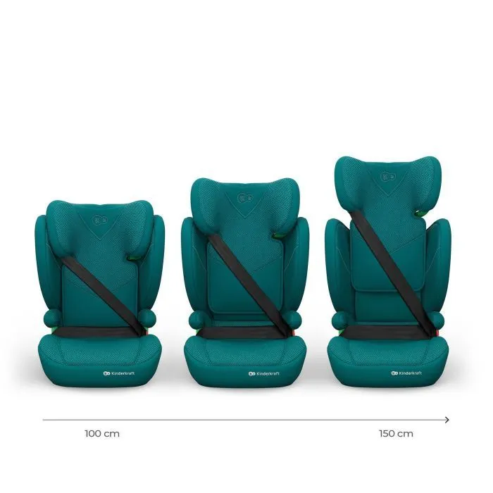 Автокресло Kinderkraft Junior Fix 2 Plus i-Size Green (KCJUFI20GREPL0N) (5902533931163) изображение 7