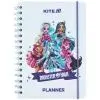 Еженедельник Kite детский на спирали Monster High, твердая обложка (MH25-438)