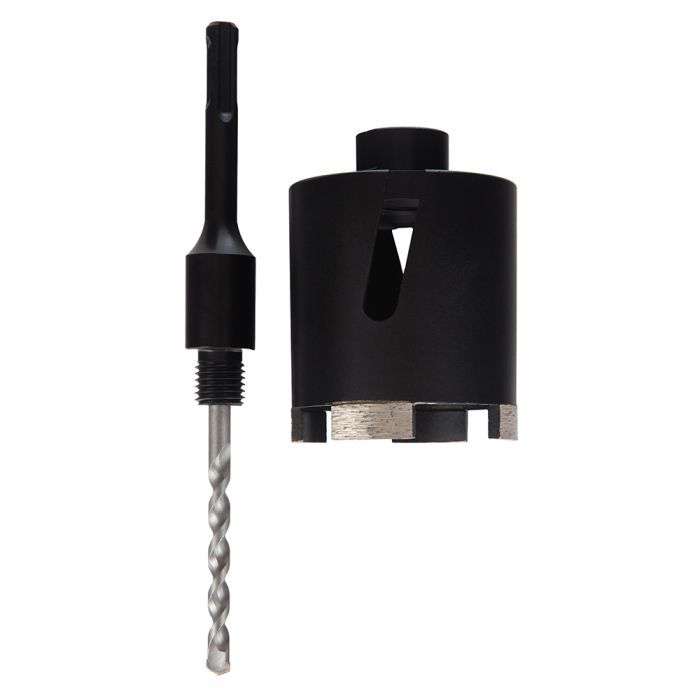 Коронка Alloid Pro, алмазна, по бетону, SDS-plus, 72мм (DC-3572) зображення 3