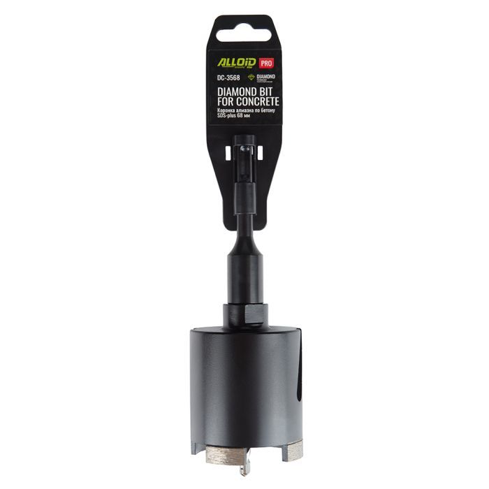 Коронка Alloid Pro, алмазна, по бетону, SDS-plus, 72мм (DC-3572) зображення 4