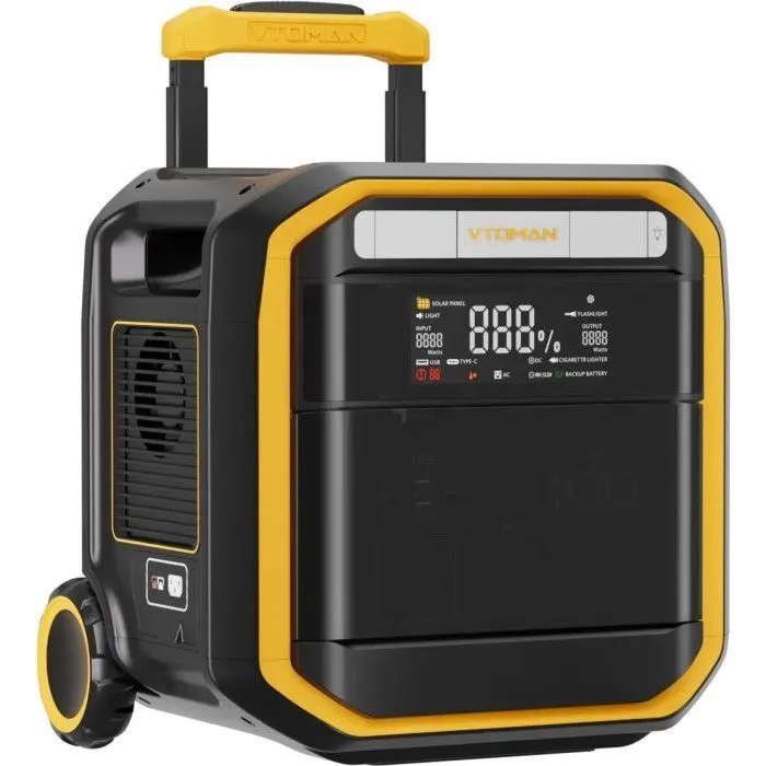 Зарядная станция Vtoman FlashSpeed Pro 3600 3600W 3096Wh LiFePO4 (FlashSpeed Pro 3600) изображение 2