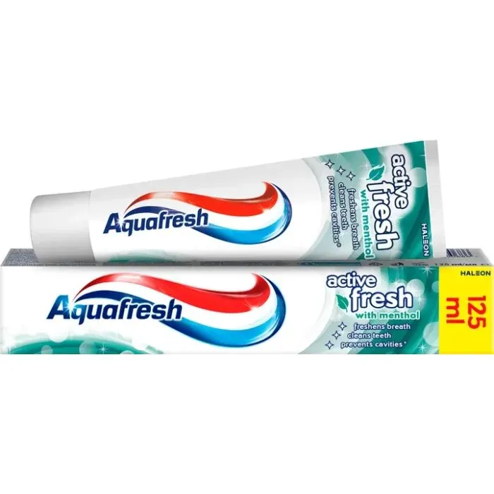 Зубна паста Aquafresh Active Fresh with Menthol 125 мл (5054563200686)