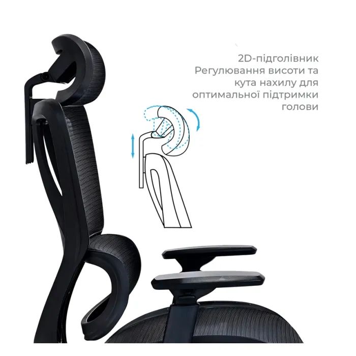 Офісне крісло OfficePro Anvio, OC590G (OC590G) зображення 10