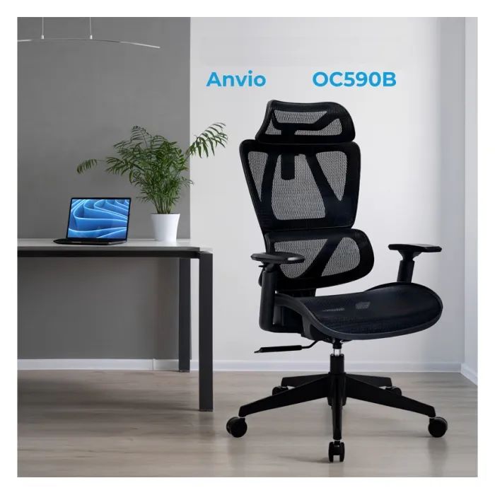 Офісне крісло OfficePro Anvio, OC590G (OC590G) зображення 6