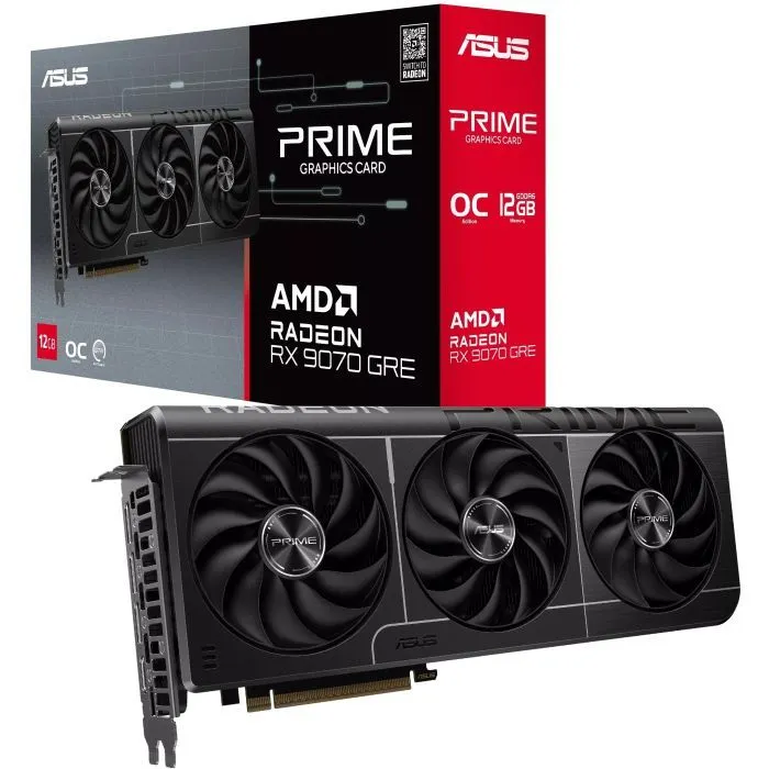 Відеокарта ASUS Radeon RX 9070 GRE 12Gb PRIME OC (PRIME-RX9070GRE-O12G) зображення 10