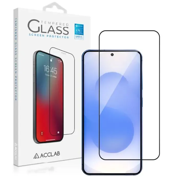 Стекло защитное ACCLAB Full Glue ESD Samsung S26 Plus Black (1283126633959) изображение 2