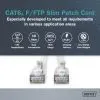 Патч-корд 10м, FTP, cat.6A, Sliim, AWG 32/7, Cu, LSZH, grey Digitus (DK-1632-A-100S) изображение 2