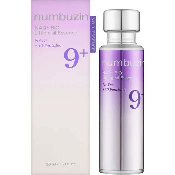 Сироватка для обличчя Numbuzin No.9 NAD+ Bio Lifting-sil Essence 50 мл (8809652587639) зображення 2