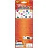 Фломастеры Crayola set of mini felt-tip pens with stamps (58-8741) изображение 2