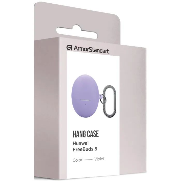 Чехол для наушников Armorstandart Hang Case For Huawei FreeBuds 6 White (ARM86145) изображение 3