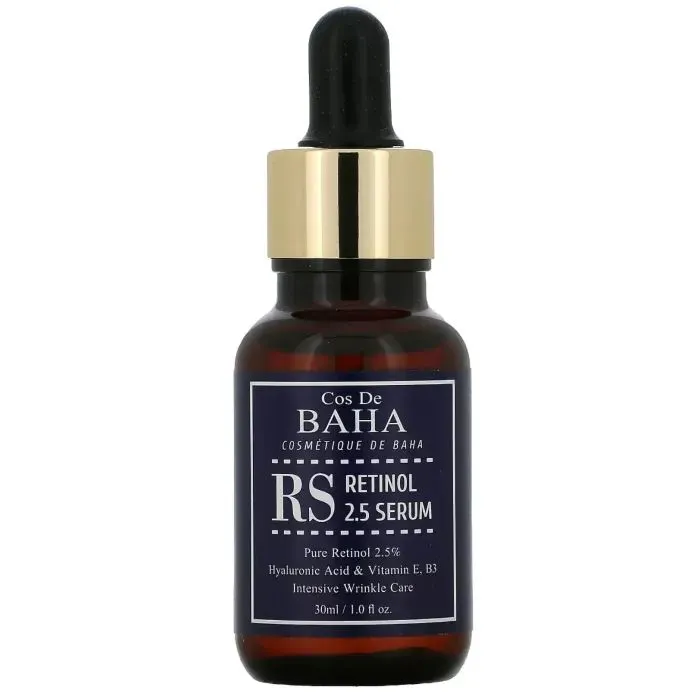 Сироватка для обличчя Cos De BAHA Retinol 2.5% Serum 30 мл (8809240311677)