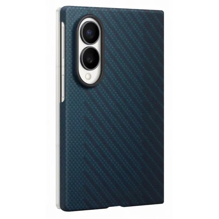 Чохол до мобільного телефона Samsung Galaxy Fold 8 Carbon Magnet Blue (EF-KF971SNEGUA) зображення 2