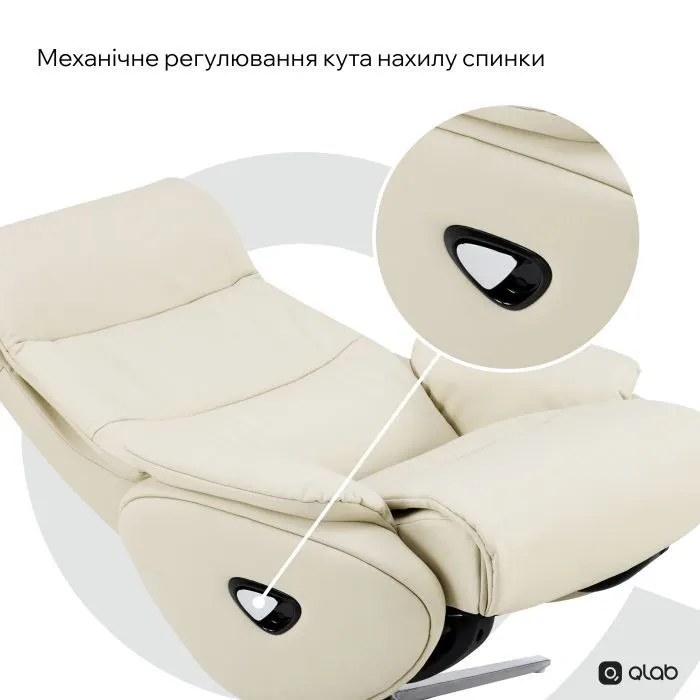 Офісне крісло Qlab RC210OT Oatmeal (RC210OT) зображення 11