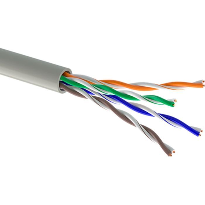 Кабель сетевой OK-Net UTP 305м cat.5e (U/UTP-cat.5Е) (КПВ-ВП (350) 4*2*0,51)