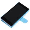 Чохол до мобільного телефона Nillkin для Huawei G700/Fresh/ Leather/Blue (6076854) зображення 2