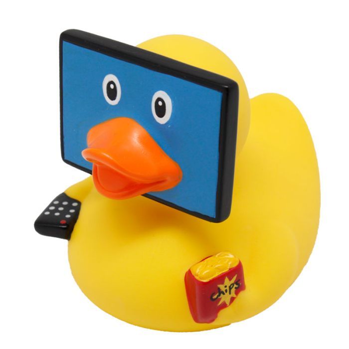 Іграшка для ванної Funny Ducks TV утка (L1907)