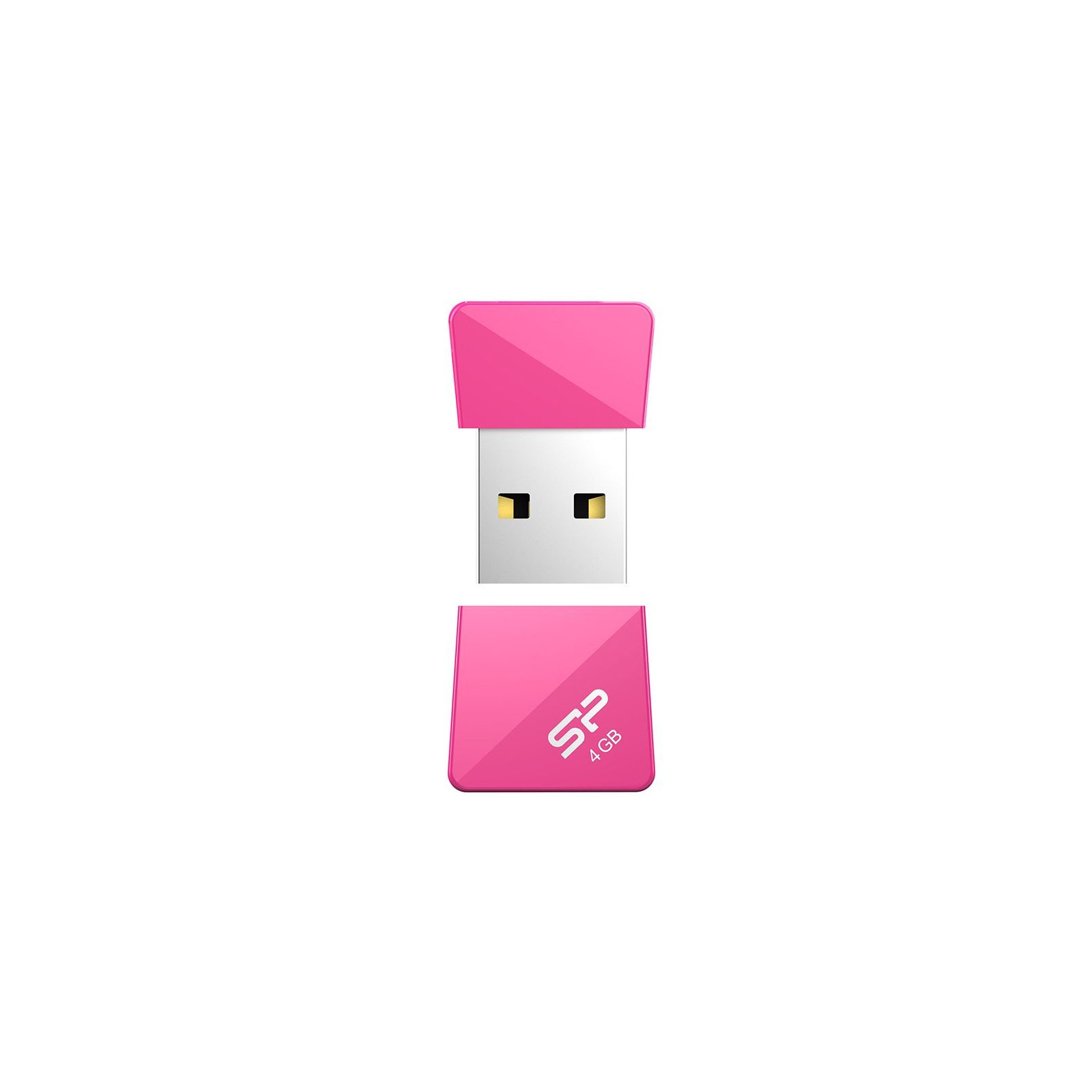 USB флеш накопитель Silicon Power 8Gb Touch T08 Peach USB 2.0 (SP008GBUF2T08V1H) изображение 3