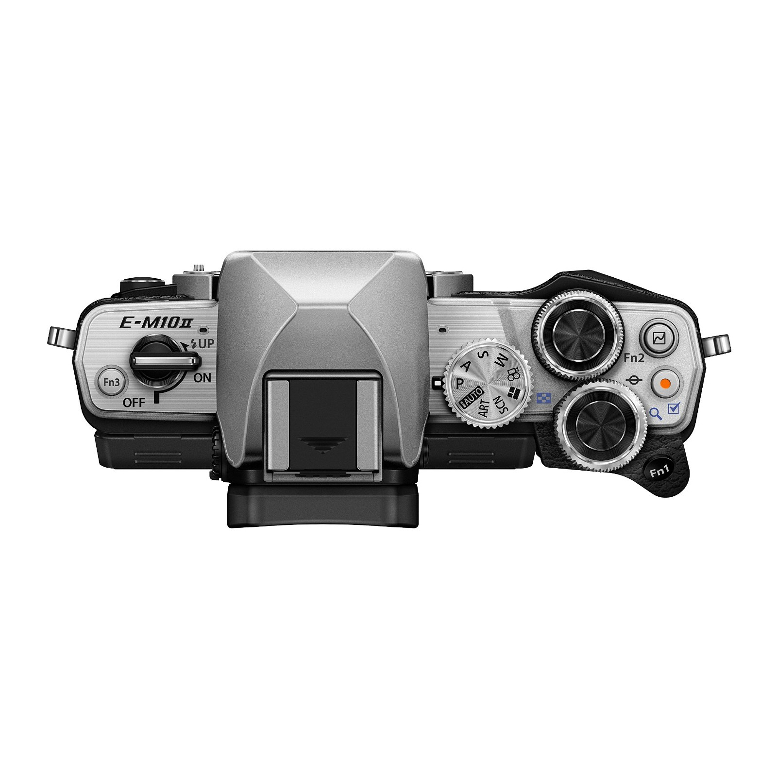 Цифровий фотоапарат Olympus E-M10 mark II Body silver (V207050SE000) зображення 5