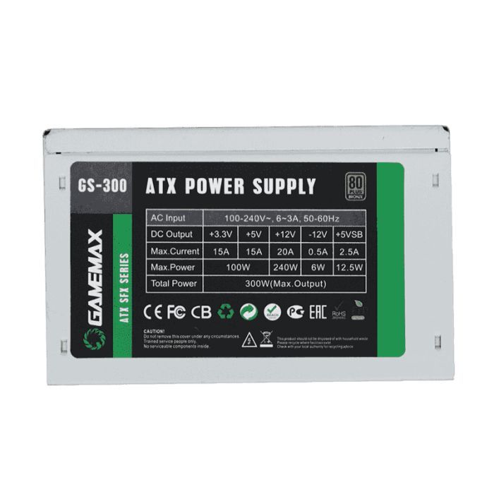 Блок питания Gamemax 300W (ATX-300 SFX) изображение 2