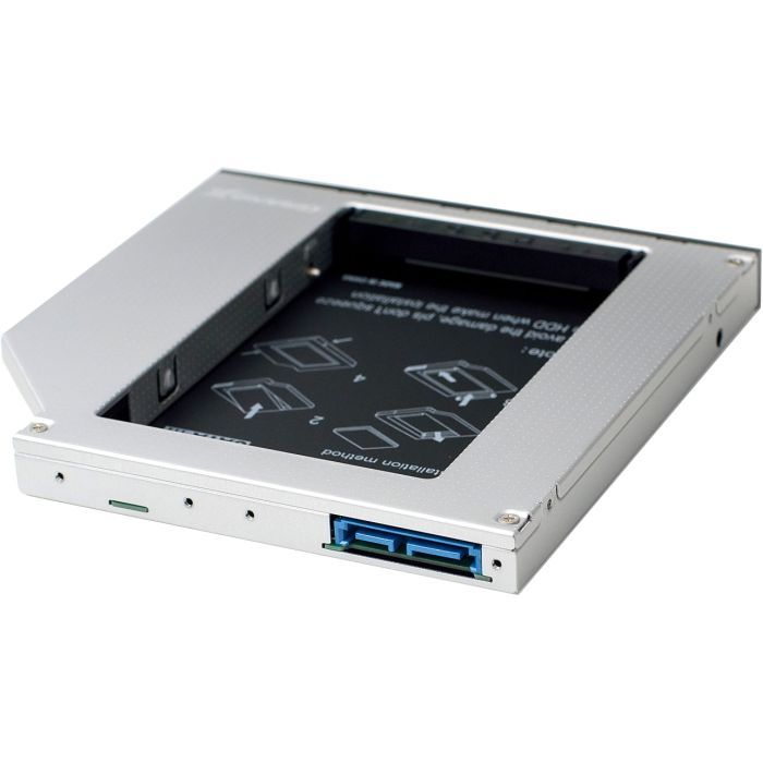 Фрейм-переходник Grand-X HDD 2.5'' to notebook 12.7 mm ODD SATA3 (HDC-27) изображение 2