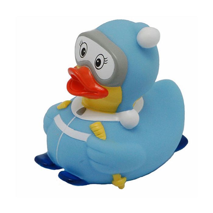 Іграшка для ванної Funny Ducks Лыжница утка (L1636) зображення 3