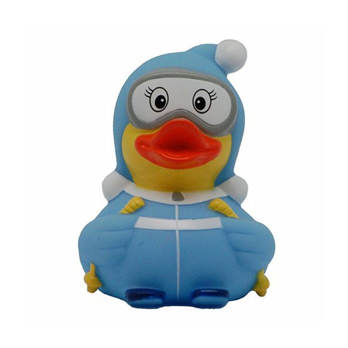 Іграшка для ванної Funny Ducks Лыжница утка (L1636) зображення 4