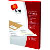 Этикетка самоклеящаяся UNI 830201