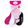Шкарпетки дитячі Luvable Friends 3 пари неслизькі, для дівчаток (23080.6-12 F)