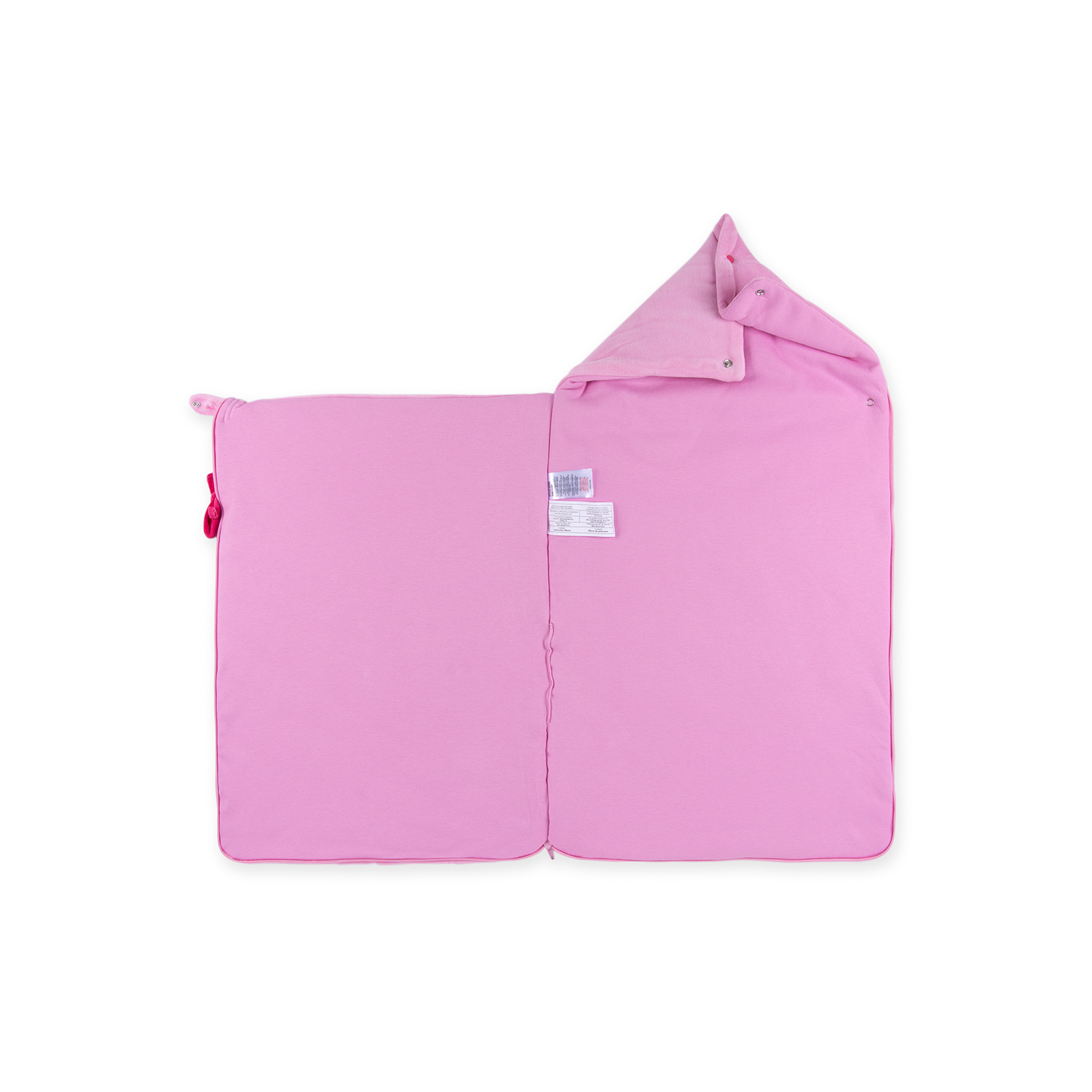 Спальный конверт Luvena Fortuna розовый многофункциональный с рисунком слоненка (G8988) изображение 3