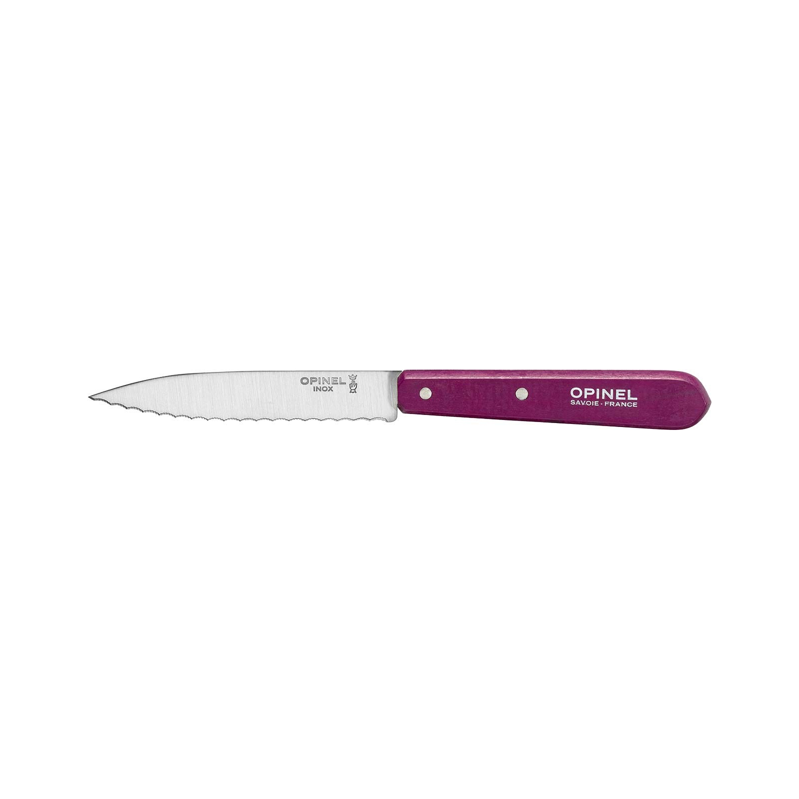 Кухонный нож Opinel №113 Serrated фиолетовый (001569-p)