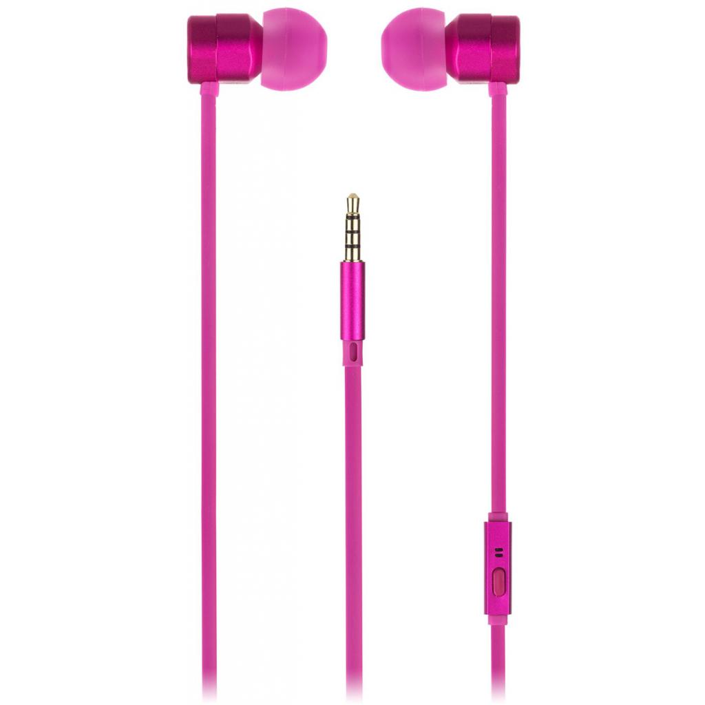 Наушники KitSound KS Hive Buds Earphones with Mic Pink (KSHIVBPI) изображение 4