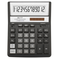 Photos - Calculator Brilliant Калькулятор  BS-777BK 