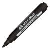 Маркер Buromax Permanent "JOBMAX", round tip, black (BM.8700-01) зображення 2