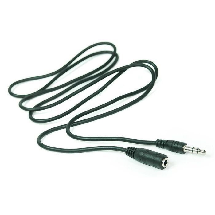 Кабель мультимедійний 3.5mm M to 3.5mm F 1.0m PowerPlant (KD00AS1264)