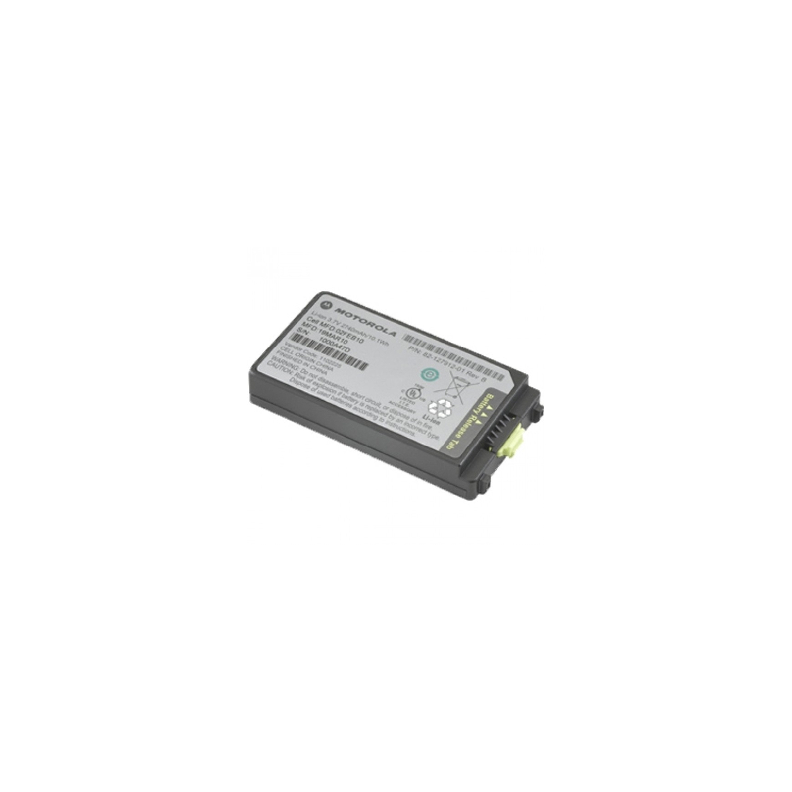 Аккумуляторная батарея для ТСД Symbol/Zebra батарея станадратной емкости для МС3090\3190 (2740 mAh) (BTRY-MC3XKAB0E)