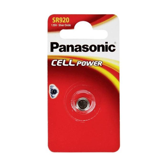 Батарейка Panasonic SR920 * 1 Silver Oxide (SR-920EL/1B)
