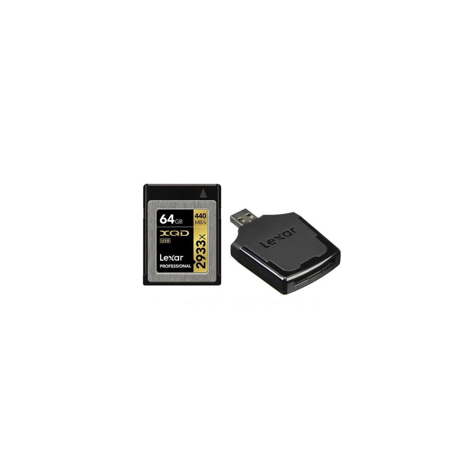 ᐈ Купить карту памяти Lexar 64GB XQD 2933X Professional