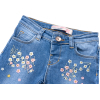Джинсы Breeze джинсовые с цветочками (OZ-17703-74G-jeans) изображение 2