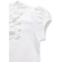 Футболка дитяча Breeze з мереживом (6640-92G-cream) зображення 3